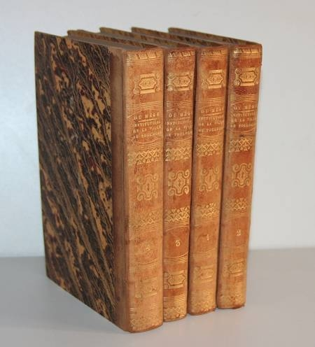 DU MEGE (Al.). Histoire des institutions religieuses, politiques, judiciaires et litt&eacute;raires de la ville de Toulouse