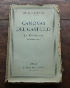 [ENVOI EO] Charles Benoist. Canovas del Castillo 1930. Photo 1.