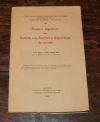 POP (Sever et Rodica Doina). Premier répertoire des instituts et des sociétés de linguistique du Monde