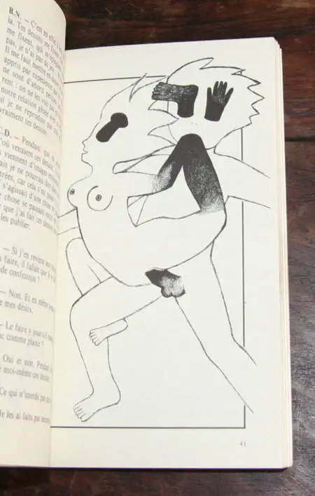 DEBLE (Colette). Mille fois dedans. 69 dessins