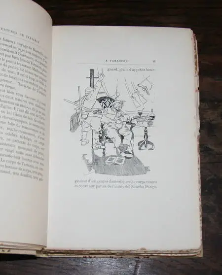 Aventures prodigieuses de Tartarin de Tarascon 1887. Photo 4.