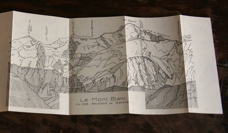 [Alpes] Mont Blanc Cols de la Seigne, Enclave .. 1928. Photo 0.