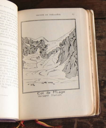 [Alpes] Mont Blanc Cols de la Seigne, Enclave .. 1928. Photo 2.