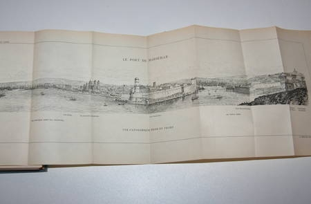 ADENIS De Marseille &agrave; Menton 1892 Gravures, cartes. Photo 1.
