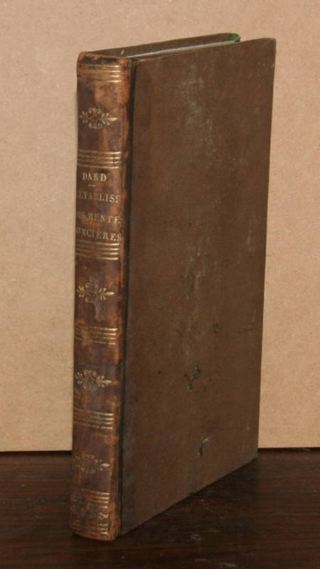 R&eacute;tablissement des rentes fonci&egrave;res et f&eacute;odalit&eacute; 1814. Photo 1.