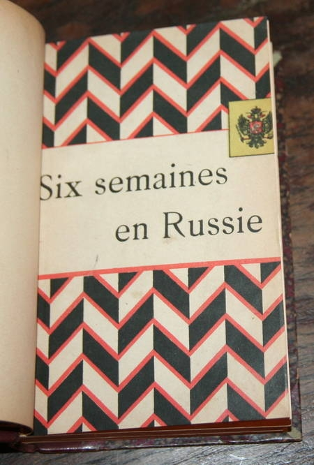 Revel Six semaines en Russie 1893. Photo 1.