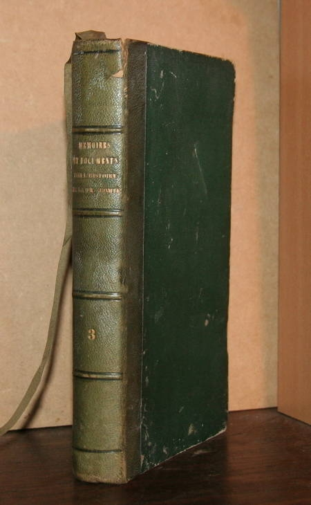 Mémoires histoire de la Franche-Comté 1844. Photo 1.