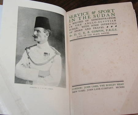 COMYN Service and sport in the Sudan 1911. Photo 1.