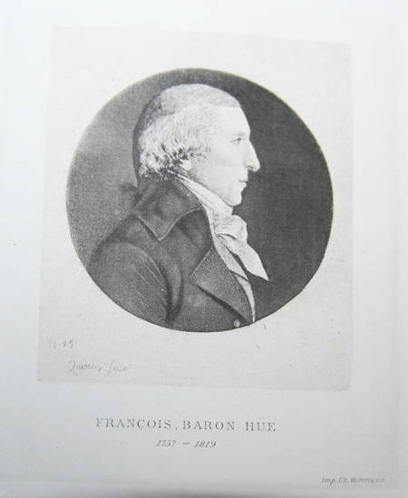 HUE (Baron). Souvenirs du baron Hüe. Officier de la chambre du roi Louis XVI et du roi Louis XVIII