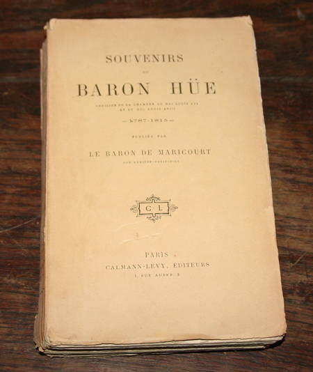 Souvenirs du baron H&uuml;e - Maricourt - 1903. Photo 1.
