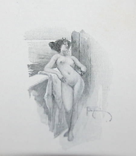 Scheffer - L'&icirc;le aux baisers 1900 Illustrations. Photo 2.