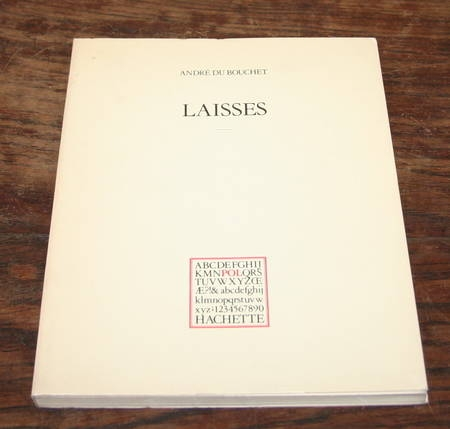 Andr&eacute; DU BOUCHET - Laisses - 1979. Photo 0.