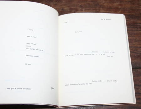 Andr&eacute; DU BOUCHET - Laisses - 1979. Photo 1.