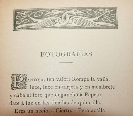 NUNEZ de ARCE - Gritos del combate - 1891. Photo 2.