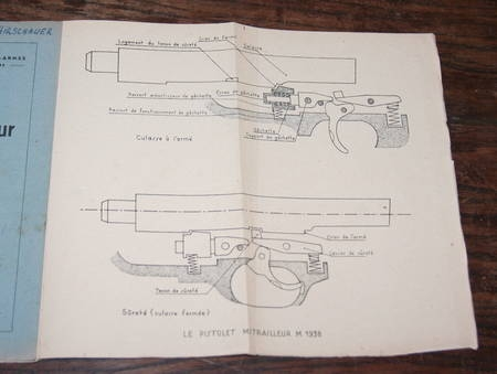 Pistolet-mitrailleur M. A. S. 1938 - 1948. Photo 0.