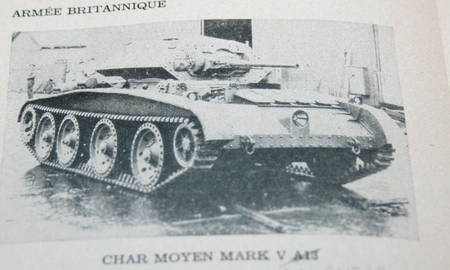 Identification des v&eacute;hicules blind&eacute;s britanniques 1943. Photo 0.