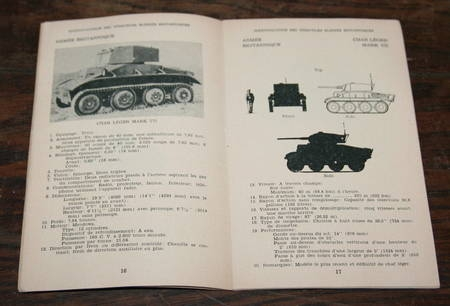 Identification des v&eacute;hicules blind&eacute;s britanniques 1943. Photo 1.