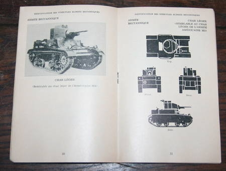 Identification des v&eacute;hicules blind&eacute;s britanniques 1943. Photo 2.