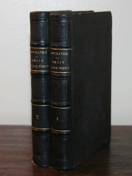 CRAVEN (Mme). Récit d'un soeur. Souvenirs de famille recueillis par Mme Augustus Craven née La Ferronays