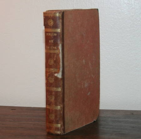 BALZAC [Jean Louis Guez de] et MERSAN. Pens&eacute;es de Balzac de l'acad&eacute;mie fran&ccedil;aise pr&eacute;d&eacute;d&eacute;e d'observations sur cet &eacute;crivain, et sur le si&egrave;cle o&ugrave; il a v&eacute;cu par M. Mersan