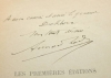 LODS (Armand). Les premières éditions d'Alfred de Musset