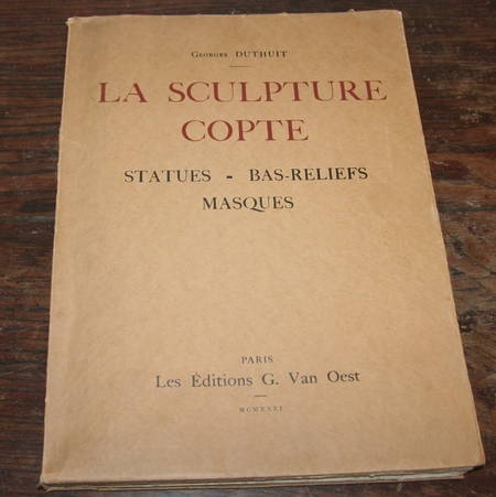 [Egypte] DUTHUIT - La sculpture copte - Statues - 1931. Photo 1.