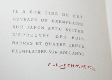 Contes limousins 1918 Illustr&eacute; par Schmied. Photo 1.