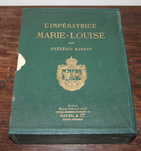 L'imp&eacute;ratrice Marie-Louise 1902 Exemplaire sur Japon. Photo 2.