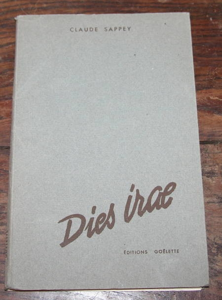 Sappey - Dies Irae - 1953 - Envoi. Photo 2.