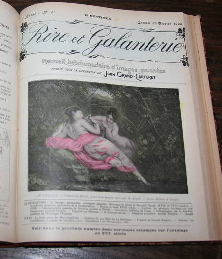 . Rire et galanterie. Recueil hebdomadaire d'images galantes.. Photo 4.