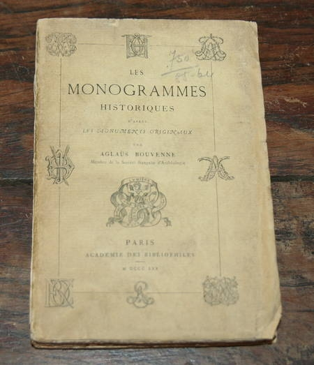 Bouvenne - Les monogrammes historiques 1870. Photo 1.