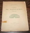 DACIER (Emile). Gabriel de Saint-Aubin, peintre