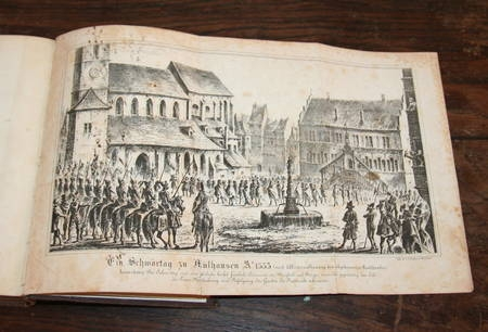 EHRSAM (Nikolaus). Der Stadt M&uuml;lhausen privilegirtes B&uuml;rgerbuch bis zur Vereinigung dieser Republik mit Frankreich im Jahr 1798. Photo 2.