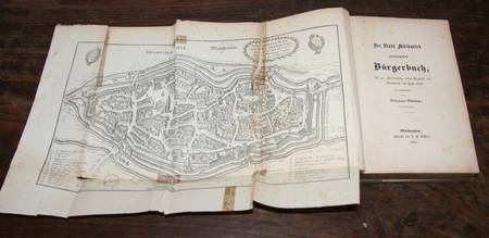EHRSAM (Nikolaus). Der Stadt M&uuml;lhausen privilegirtes B&uuml;rgerbuch bis zur Vereinigung dieser Republik mit Frankreich im Jahr 1798. Photo 5.
