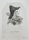 HILLEMACHER (Fr&eacute;d&eacute;ric). Galerie historique des portraits des com&eacute;diens de la troupe de Moli&egrave;re, grav&eacute;es &agrave; l'eau forte sur des documents authentiques