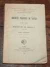 DURRIEU (Paul). Les archives angevines de Naples. Etude sur les registres du roi Charles Ier (1265-1285)