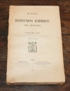 CUQ (Edouard). Manuel des institutions juridiques des romains