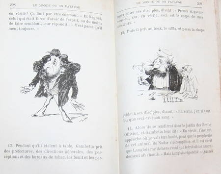 Nadar - Le monde o&ugrave; l'on patauge - 1883. Photo 1.