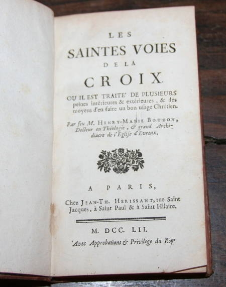 Les saintes voies de la croix - 1752 - Boudon. Photo 1.