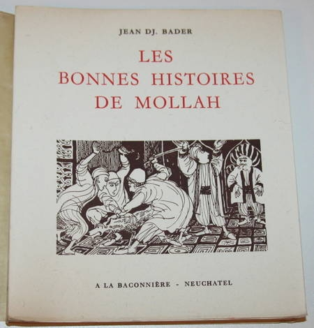 BADER (Jean Dj.). Les bonnes histoires de Mollah