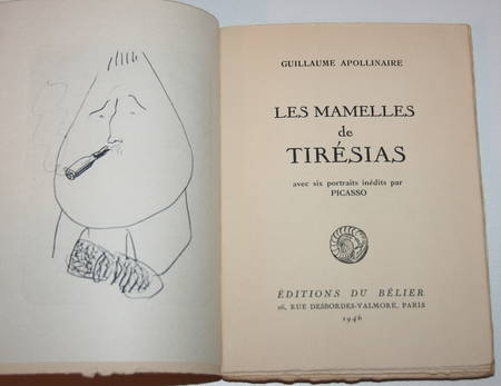 [Picasso] Apollinaire - Les mamelles de Tir&eacute;sias 1946. Photo 2.
