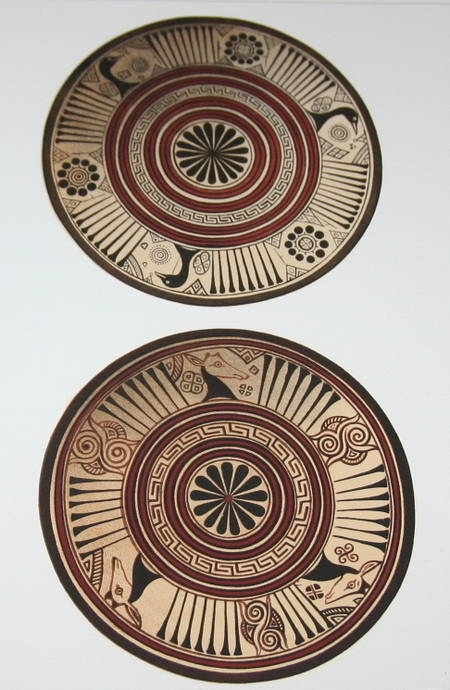Planches de monuments antiques Orient et Occident 1875. Photo 0.