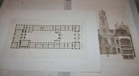 Monographie de l'h&ocirc;tel de ville de Lyon 1867. Photo 6.