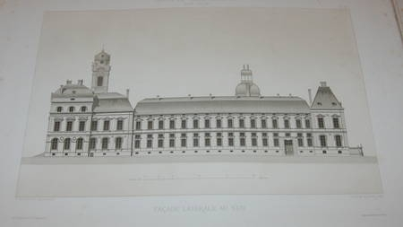 Monographie de l'h&ocirc;tel de ville de Lyon 1867. Photo 8.