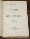 FINOT (Jean). L'atelier des gens heureux