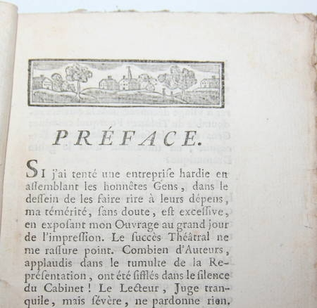 Du Vaure - Le faux savant - 1773. Photo 1.