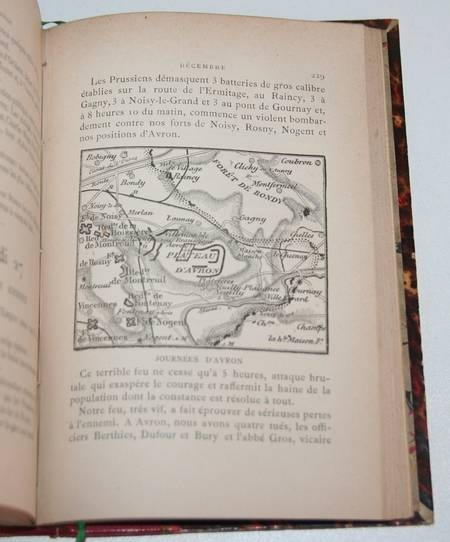 Memorandum du si&egrave;ge de Paris 1870-1871 Marthold. Photo 2.