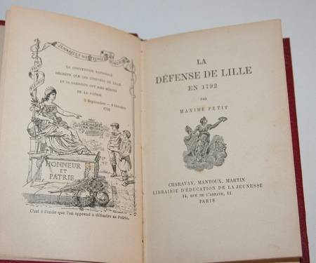 Maxime Petit - La d&eacute;fense de Lille en 1792 (1890). Photo 2.