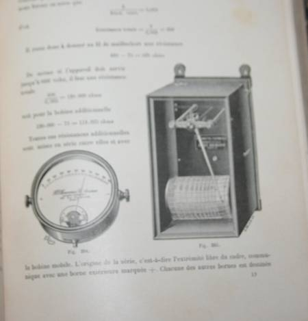 SARAZIN Cours d'&eacute;lectricit&eacute; th&eacute;orique et pratique 1903. Photo 3.