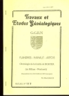 LELEUX (Marc). G&eacute;n&eacute;alogie de la famille de Horter (de Millam - Westhoek). Descendance de cette famille de 1635 &agrave; nos jours
